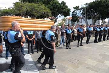 Telde da su último adiós al cabo Rubén Rivero (Foto TA)